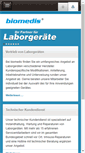 Mobile Screenshot of biomedis.de